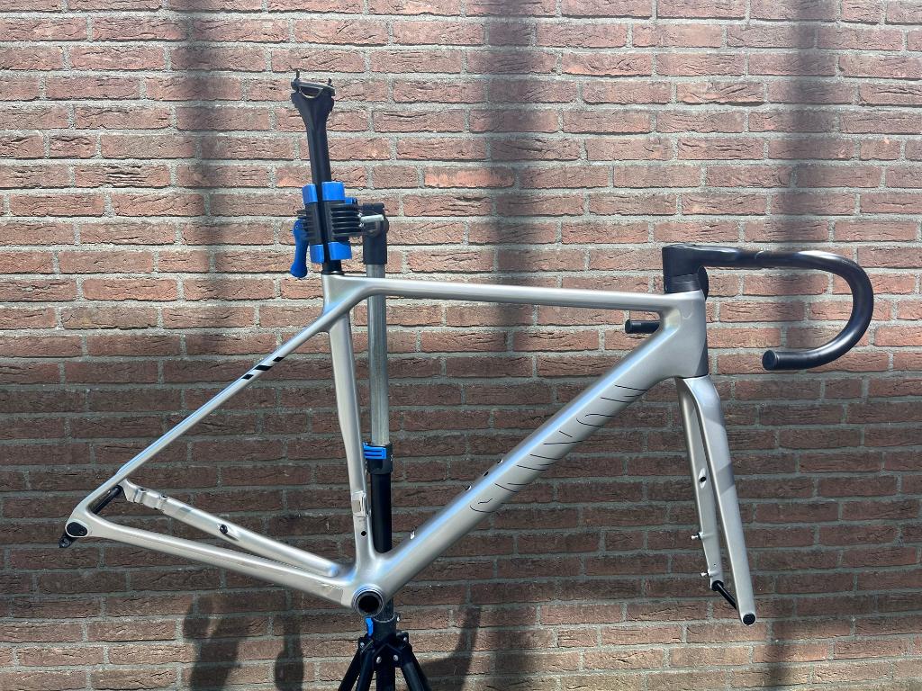 Canyon Ultimate CFR Frameset | Maat S | H31 Cockpit | Zilver, Frame, Gebruikt, Canyon, Ophalen of Verzenden