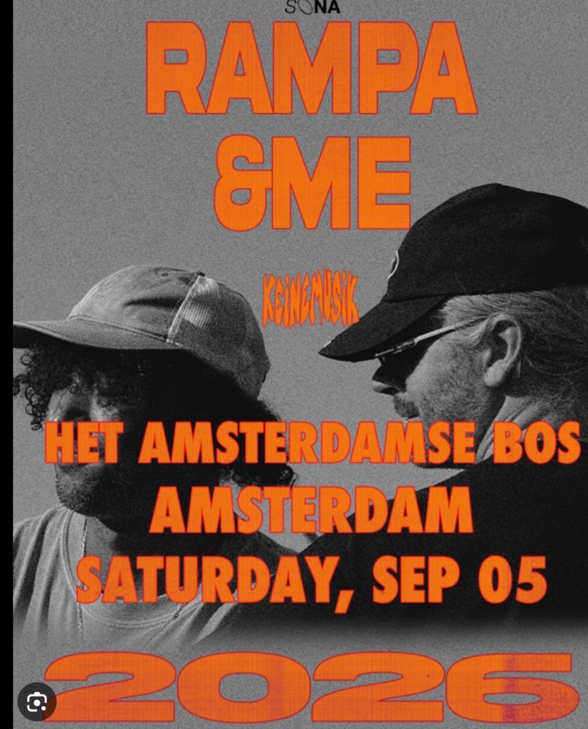 Rampa &ME keine music kaartjes VIP, Tickets en Kaartjes, Twee personen