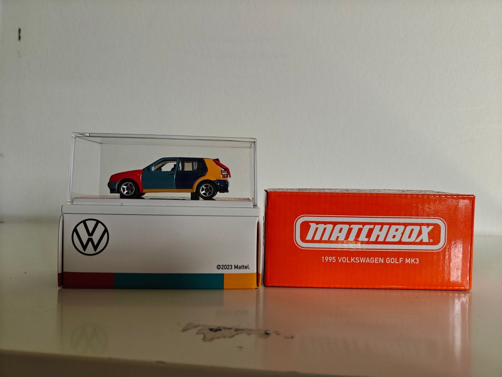 Matchbox 1995 Volkswagen Golf MK3 Harlequin Limited Edition, Ophalen of Verzenden, Nieuw