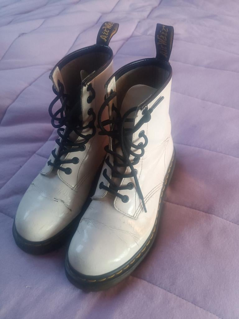 Dr Martens maat 38, Wit, Lage of Enkellaarzen, Ophalen of Verzenden, Dr. Martens