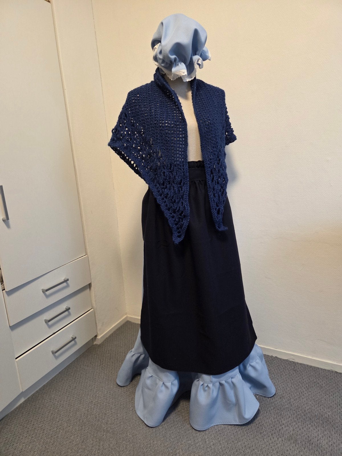themafeest-charles dickens-marktvrouw--grootmoeder 42/44, Ophalen of Verzenden, Nieuw, Bovenkleding