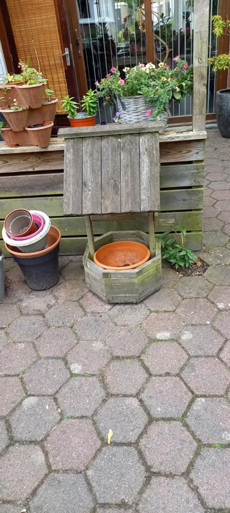 Waterput van hout, Ophalen
