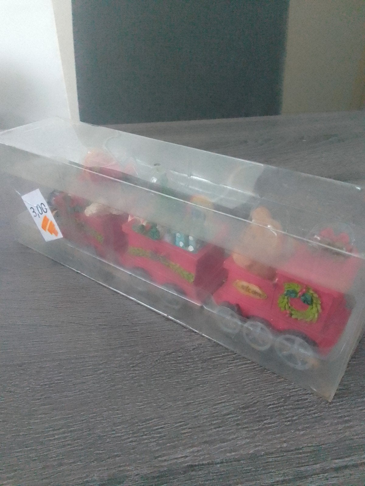 Kerst trein, Ophalen