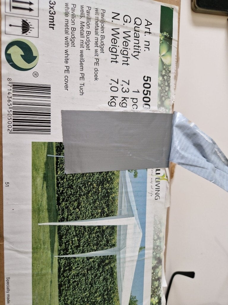 Party tent, Tuin en Terras, Ophalen, Gebruikt, Opvouwbaar, Partytent