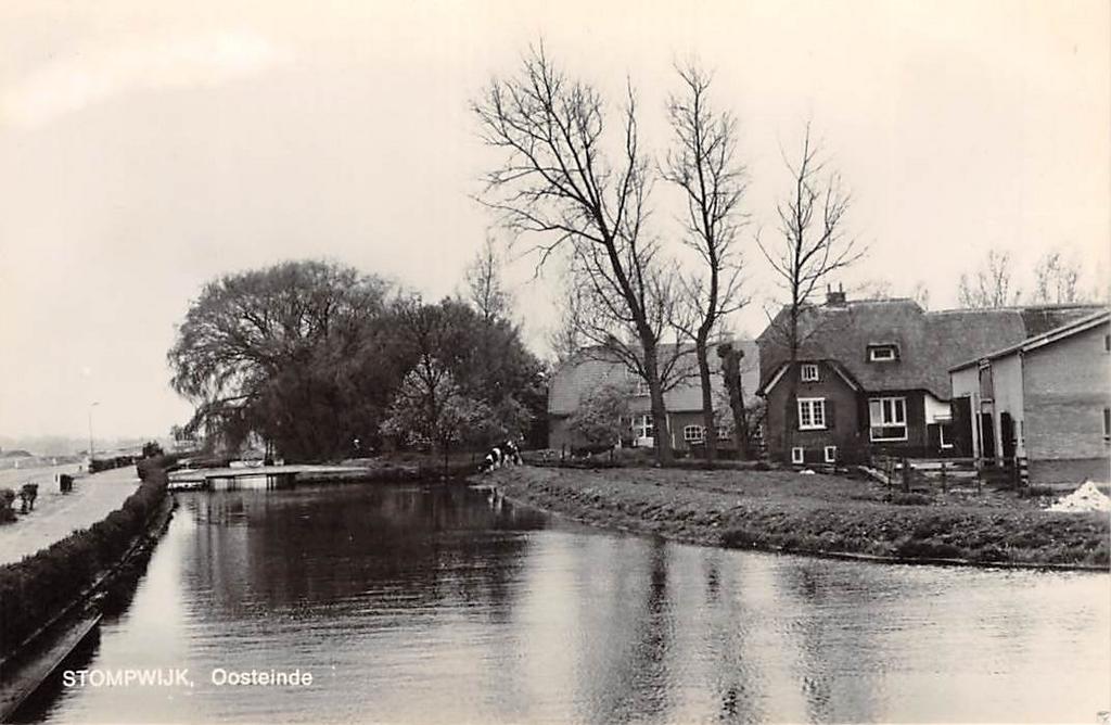 Stompwijk, Oosteinde Leidschendam Voorburg, Ophalen of Verzenden, 1960 tot 1980, Ongelopen, Zuid-Holland