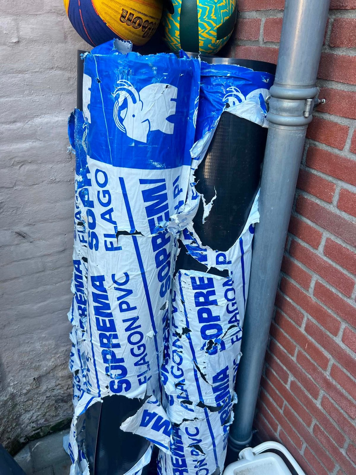 New Soprena Flagon SR PVC Roofing, Ophalen of Verzenden, Zo goed als nieuw, Glaswol, 15 m² of meer
