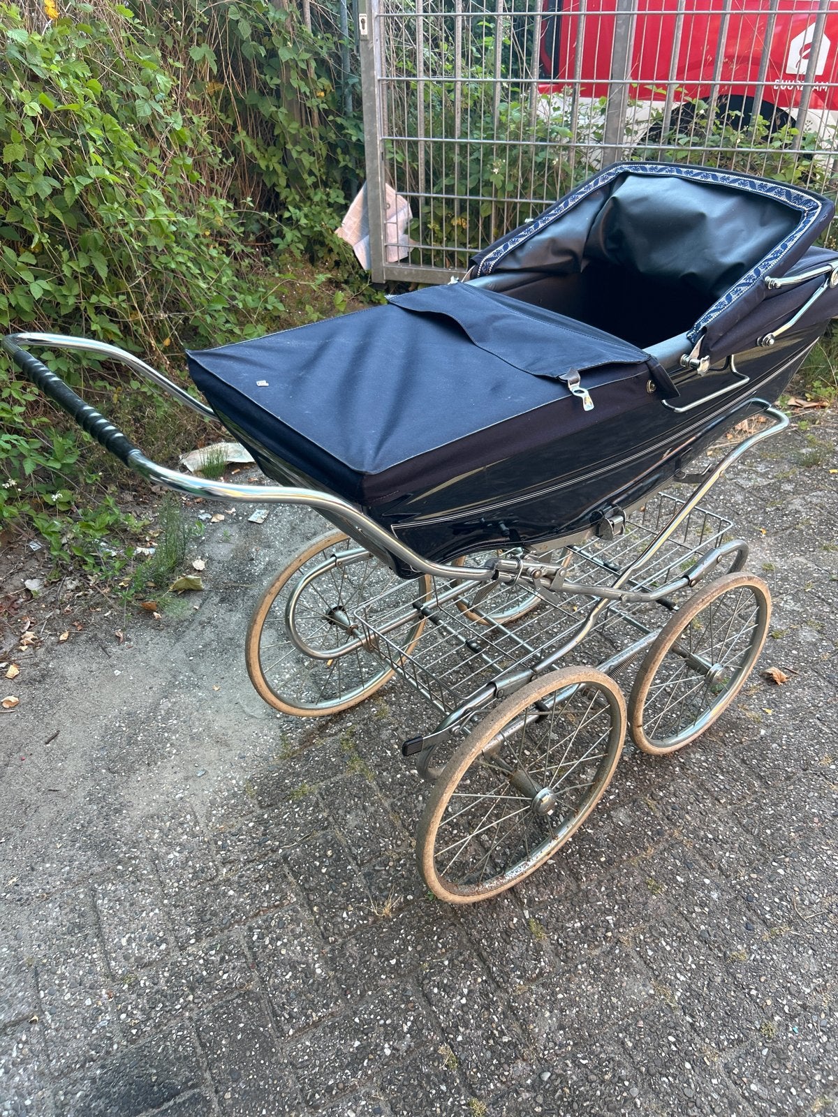 Vintage kinderwagen, klassiek model, Gebruikt, Nb, Nb, Ophalen
