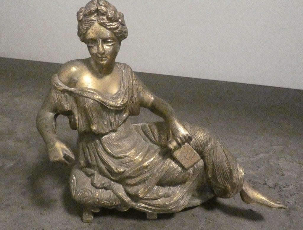 Brons beeld Griekse Godin [2084], Ophalen of Verzenden