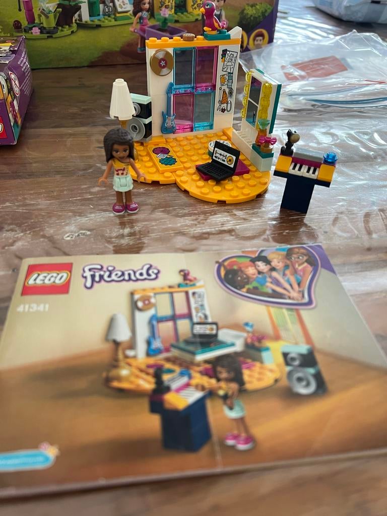Lego Friends 41341 Andrea's Slaapkamer - Complete set, Compleet, Lego, Friends, Ophalen of Verzenden