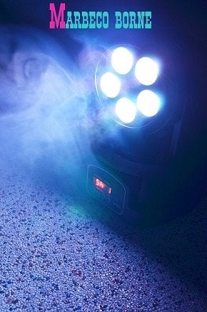 Moving head LED Wash 5x 18W RGBAW-UV LED's MHL90, Muziek en Instrumenten, Licht en Laser, Geluidgestuurd, Nieuw, Info@marbeco.nl