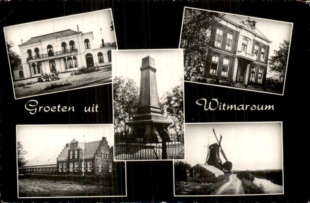 Monument - Obelisk, Ophalen of Verzenden, 1940 tot 1960, Gelopen, Friesland