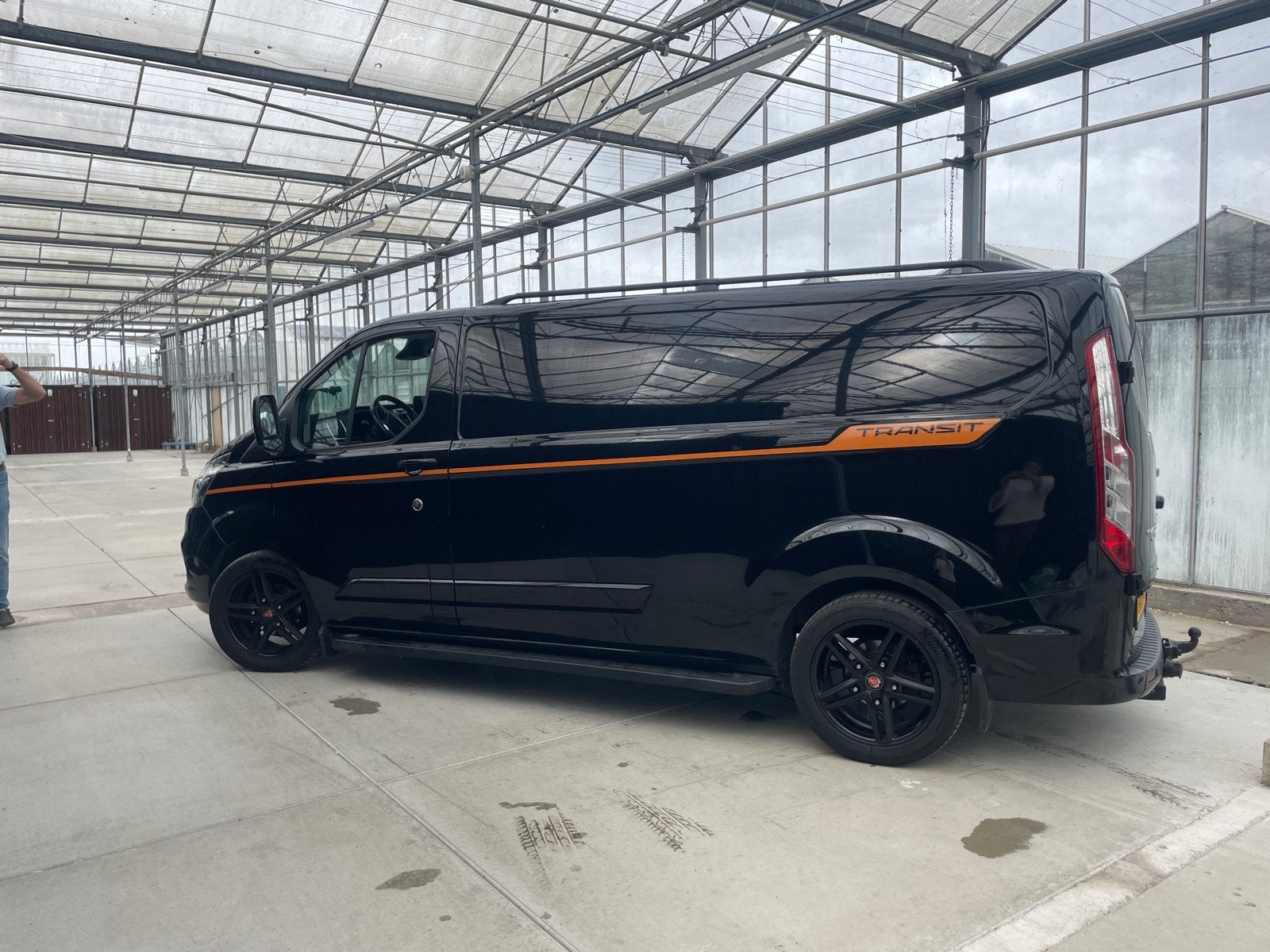 Ford Transit Custom GB 2.0 Tdci 130PK 300 L2h1 Automaat 2019, 1995 cc, 4 cilinders, 129 pk, Zwart