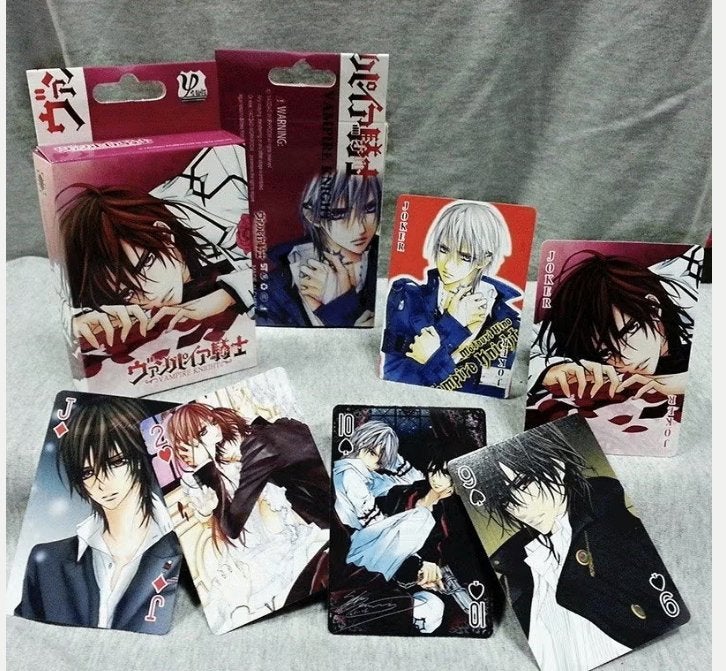Vampire Knight speelkaarten / poker set (54 kaarten), Ophalen of Verzenden, Nieuw, Speelkaart(en)