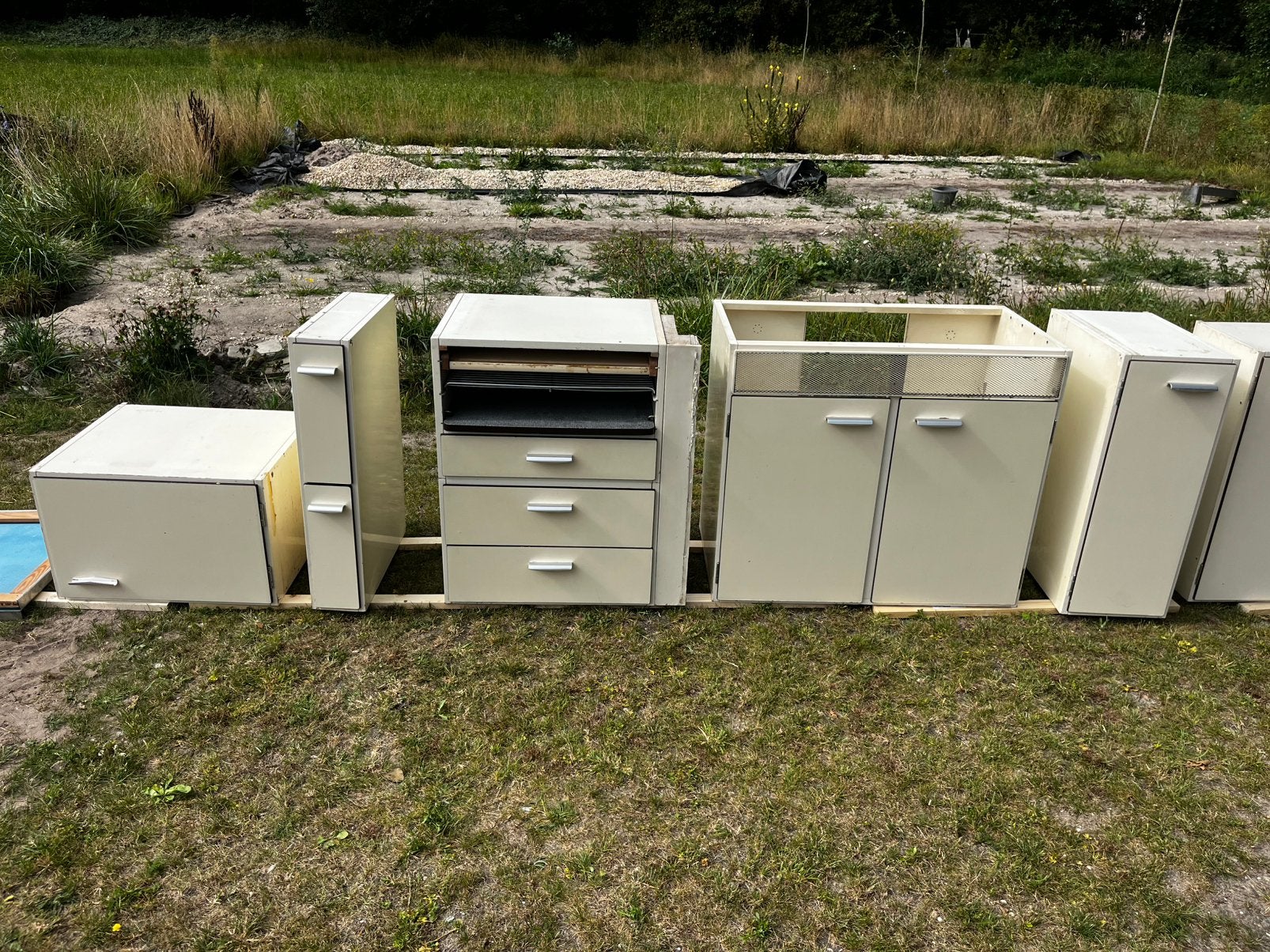 Originele Bruynzeel keuken (Piet Zwart/1963/compleet), Ophalen, Gebruikt, Overige kleuren, Overige typen