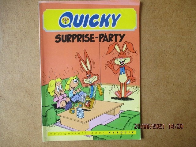 adv3776 quicky, Eén stripboek, Ophalen, Gelezen
