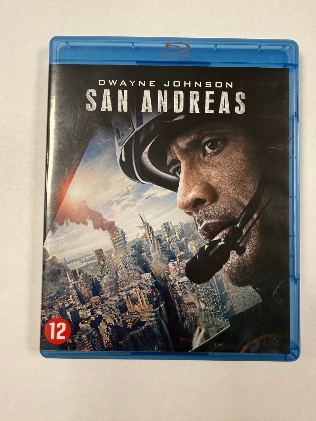 San Andreas (2015) met oa Dwayne Johnson NL-blu ray, Film, Actie, Ophalen of Verzenden, Zo goed als nieuw