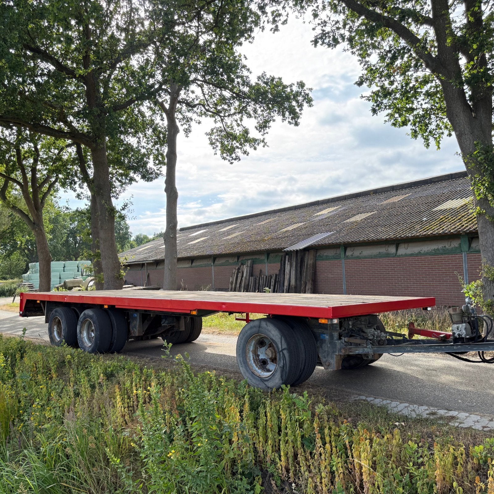 Landbouw wagen | Platte kar | Balenwagen, Zakelijke goederen, Ophalen, Transport