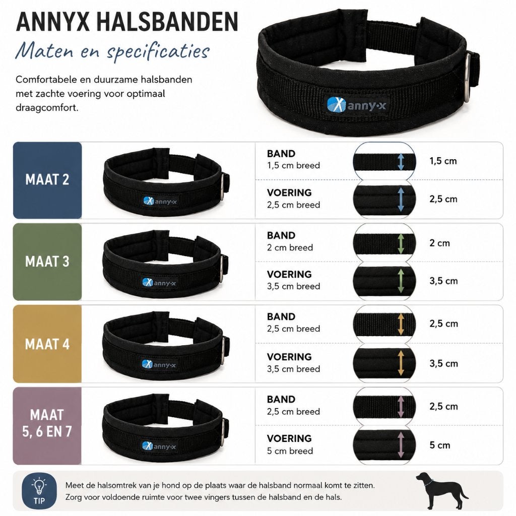 Annyx honden halsband POTPOURRIE Limited Edition maat 6, Dieren en Toebehoren, Breitschneiderweg 117b Ratingen Duitsland, Nieuw
