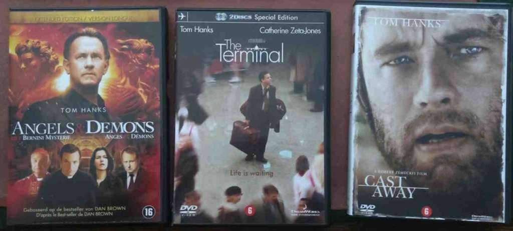 Tom Hanks DVD 's + VHS - hoeft niet in 1 koop, Alle leeftijden, Ophalen of Verzenden, Zo goed als nieuw