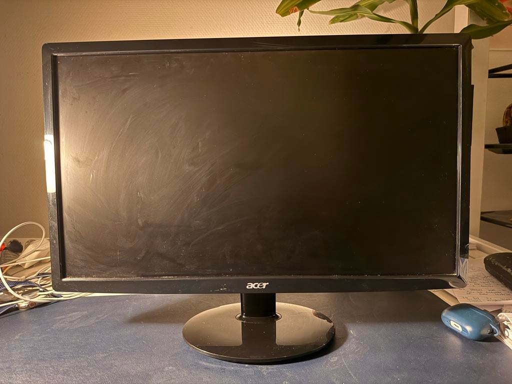 23” Acer S231HL monitor in great working condition., IPS, Full HD, Zo goed als nieuw, 60 Hz of minder