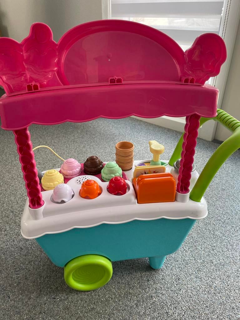 Vtech Schep & Leer IJscokar - Interactief Speelgoed, Kinderen en Baby's, Speelgoed | Speelkeukens, Ophalen, Zo goed als nieuw