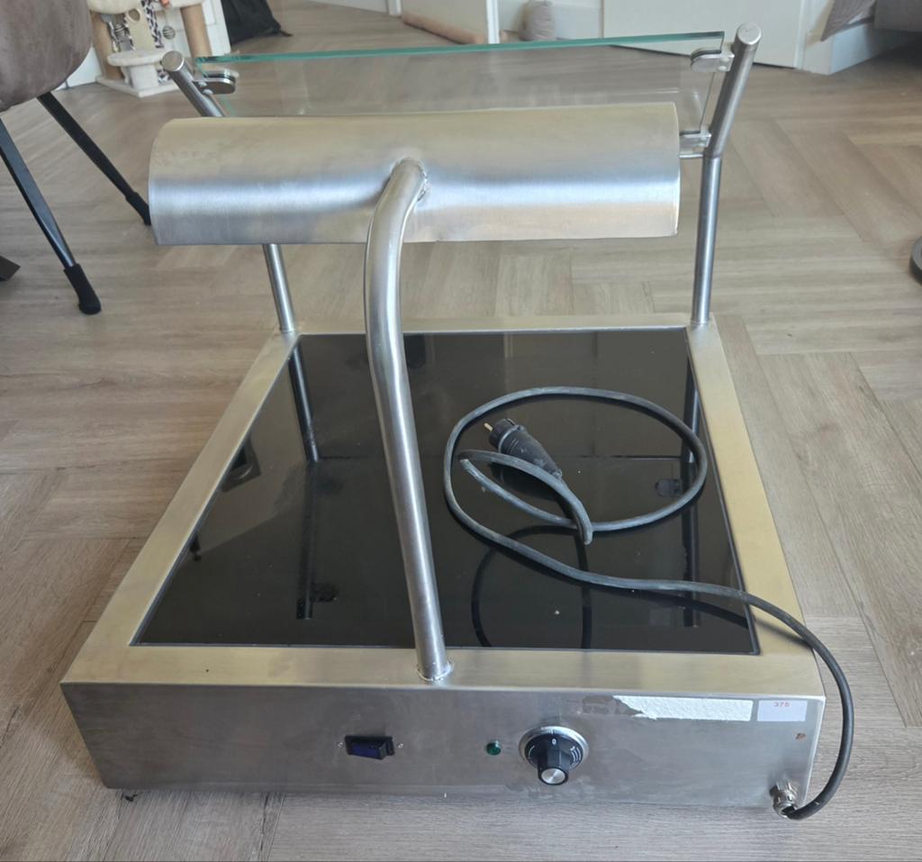 Warmhoudplaat met warmtelamp, Ophalen of Verzenden, Gebruikt, Overige typen
