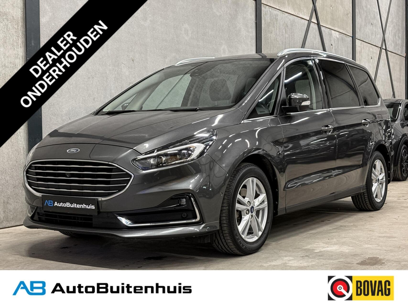 Ford Galaxy 2.5i HEV|1e EIGENAAR|AUTOMAAT|7-PERS|STOELVERW.|, Auto's, Dealer onderhouden, Gebruikt, Euro 6, Met garantie (alle)