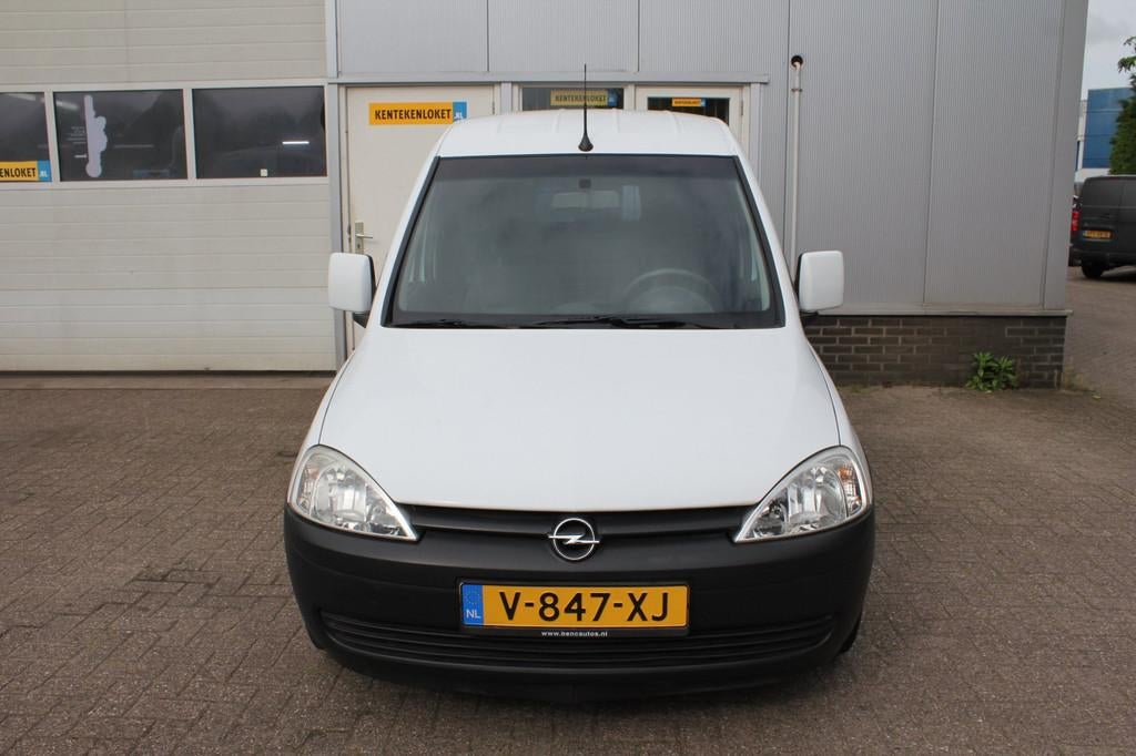 Opel Combo 1.4-16V Base Benzine Grijs kenteken Airco schuifd, Auto's, Voorwielaandrijving, Gebruikt, Zwart, 4 cilinders
