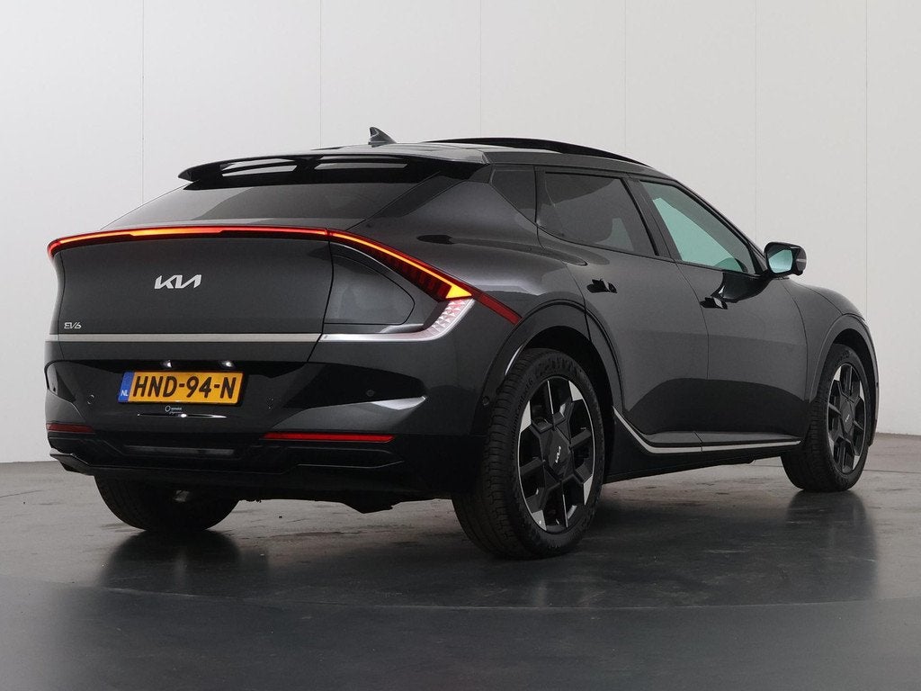 Kia EV6 Plus Advanced 84 kWh | Panoramaschuifdak | Warmtepom, Auto's, Kia, Automaat, 228 pk, Achterwielaandrijving, Lichtsensor