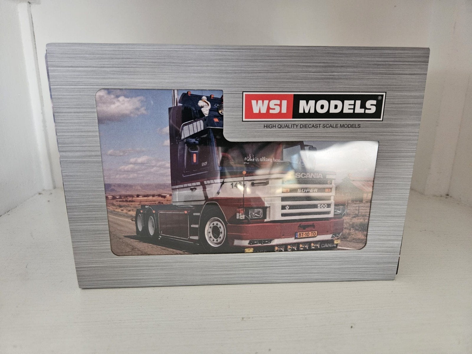 WSI scania 143 torpedo van der hart / back to the oldskool, Ophalen of Verzenden, Nieuw, Bus of Vrachtwagen, Wsi