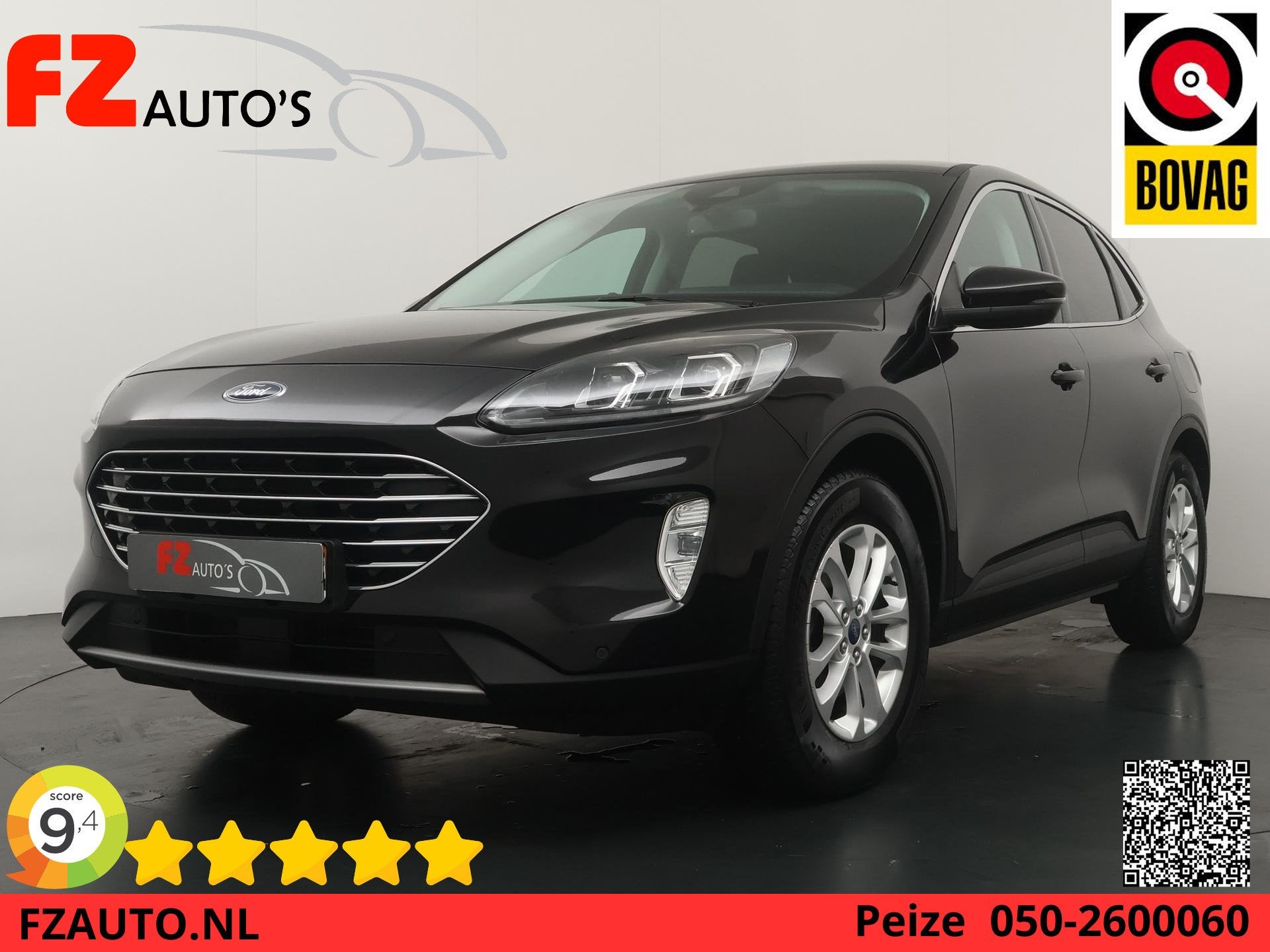 Ford Kuga 1.5 EcoBoost ST-Line X - Navigatie - Afn Trekhaak, Voorwielaandrijving, Euro 6, 150 pk, Leder en Stof