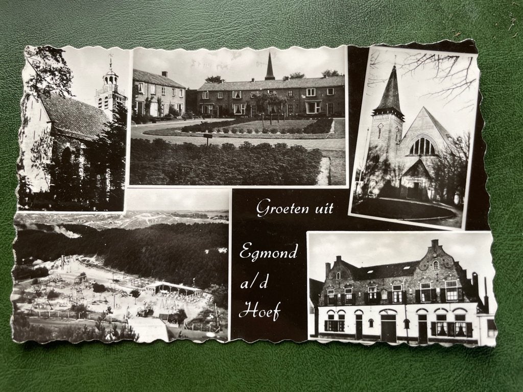 ak. van Egmond aan de Hoef ; Groeten uit Egmond aan de Hoef., Verzenden, 1960 tot 1980, Noord-Holland