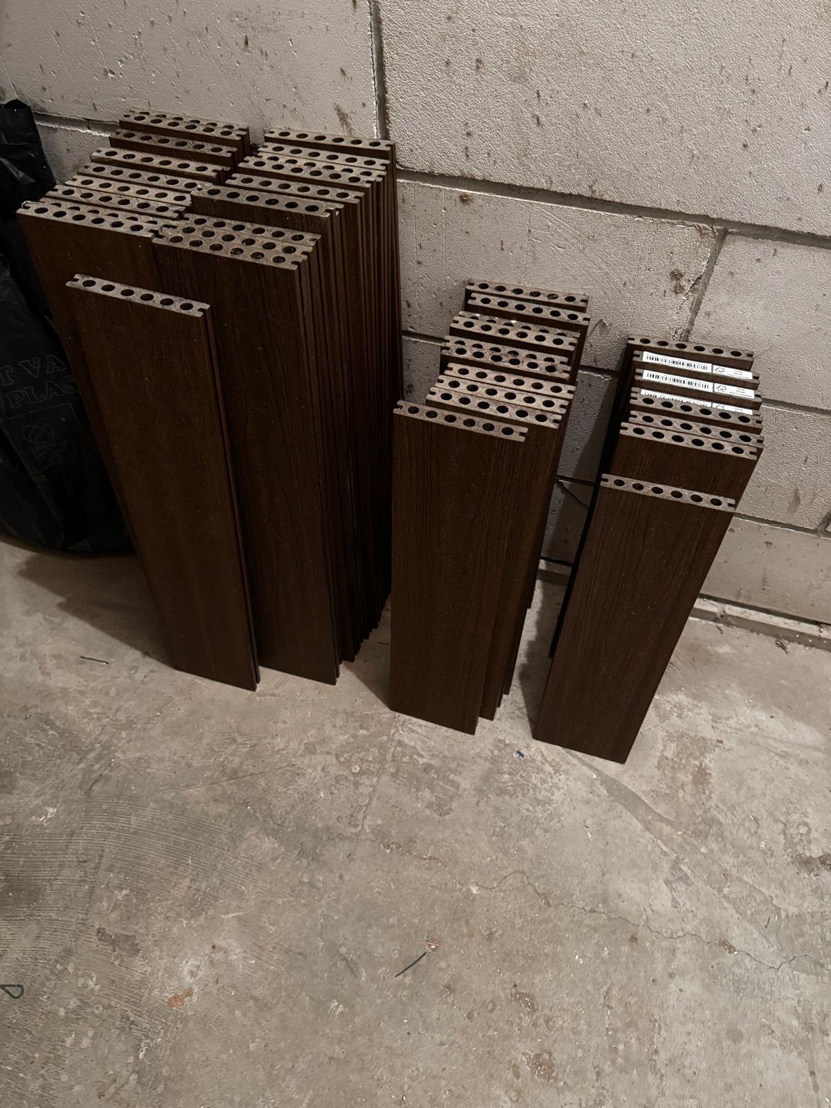 Composiet terrasplanken 138x23 mm - afzaagstukken, Ophalen, Nieuw, Composiet