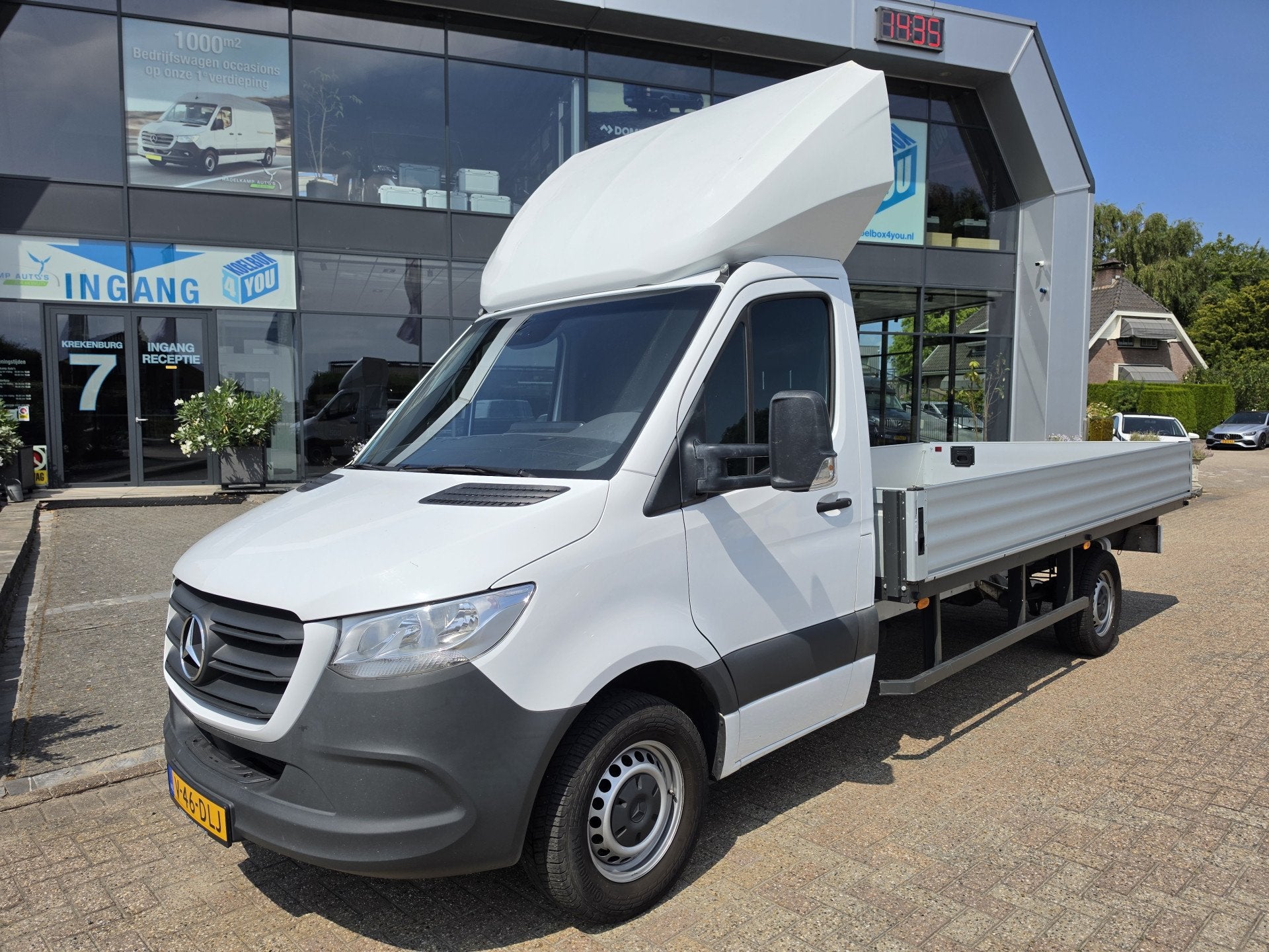 Mercedes-Benz Sprinter 317 CDI L3 RWD Automaat Chassis Cabin, Automaat, 4 cilinders, Wit, Bedrijf
