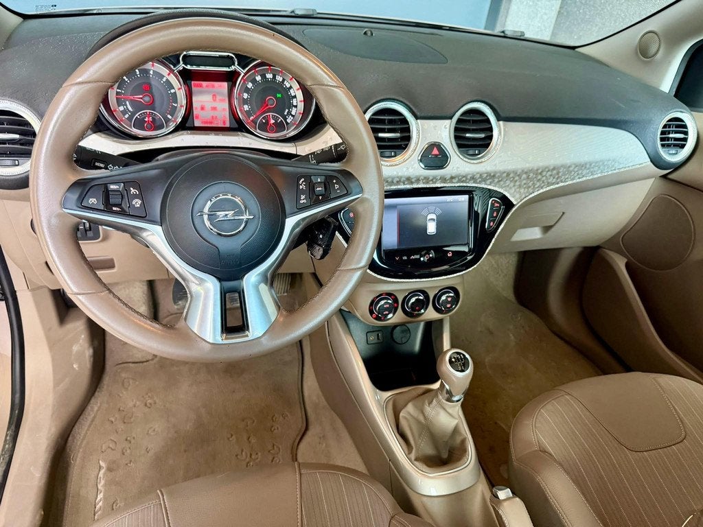 Opel ADAM 1.4 Glam *PANORAMADAK*CRUISE*CHOCOLATE BROWN, Auto's, Opel, Voorwielaandrijving, Euro 5, Gebruikt, 1398 cc