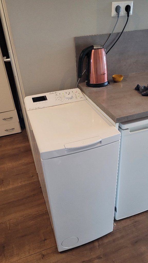 Wasmachine bovenlader, Witgoed en Apparatuur, Wasmachines, Gebruikt, Bovenlader, 4 tot 6 kg, 85 tot 90 cm, 1200 tot 1600 toeren