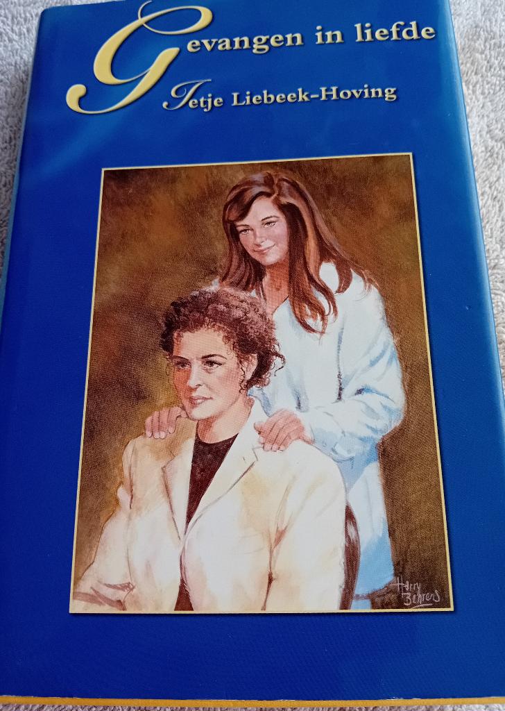 Gevangen in liefde - ietje liebeek- hoving, Boeken, Ophalen of Verzenden, Gelezen
