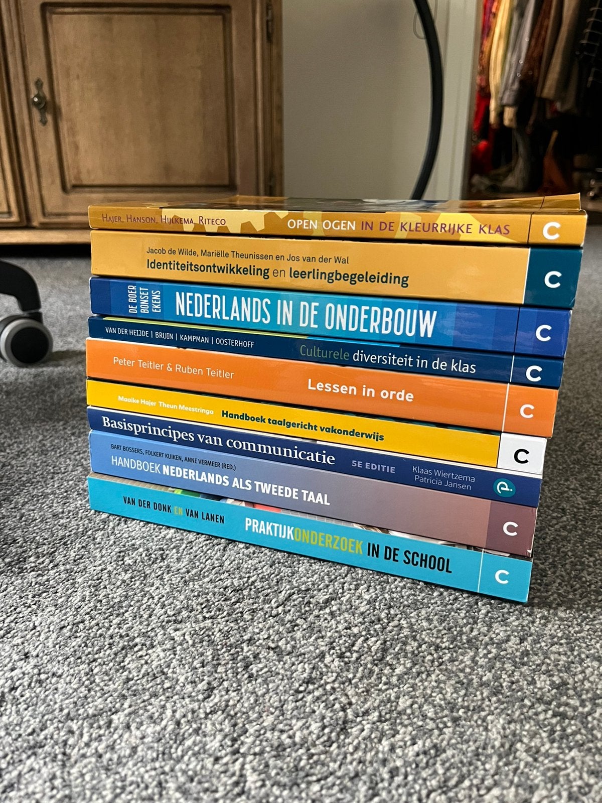 Studieboeken lerarenopleiding Nederlands (en NT2), Boeken, Ophalen of Verzenden, Zo goed als nieuw, School, Studie en Wetenschap