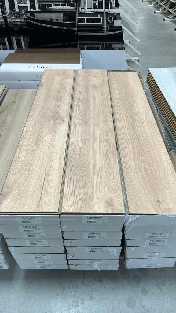 Prachtige laminaat vloer., Ophalen, Zo goed als nieuw, 75 m² of meer, Laminaat