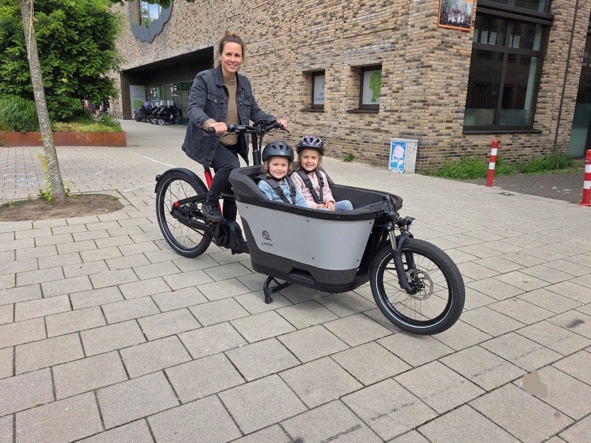 Showmodellen Carqon bakfiets - Zo goed als nieuw