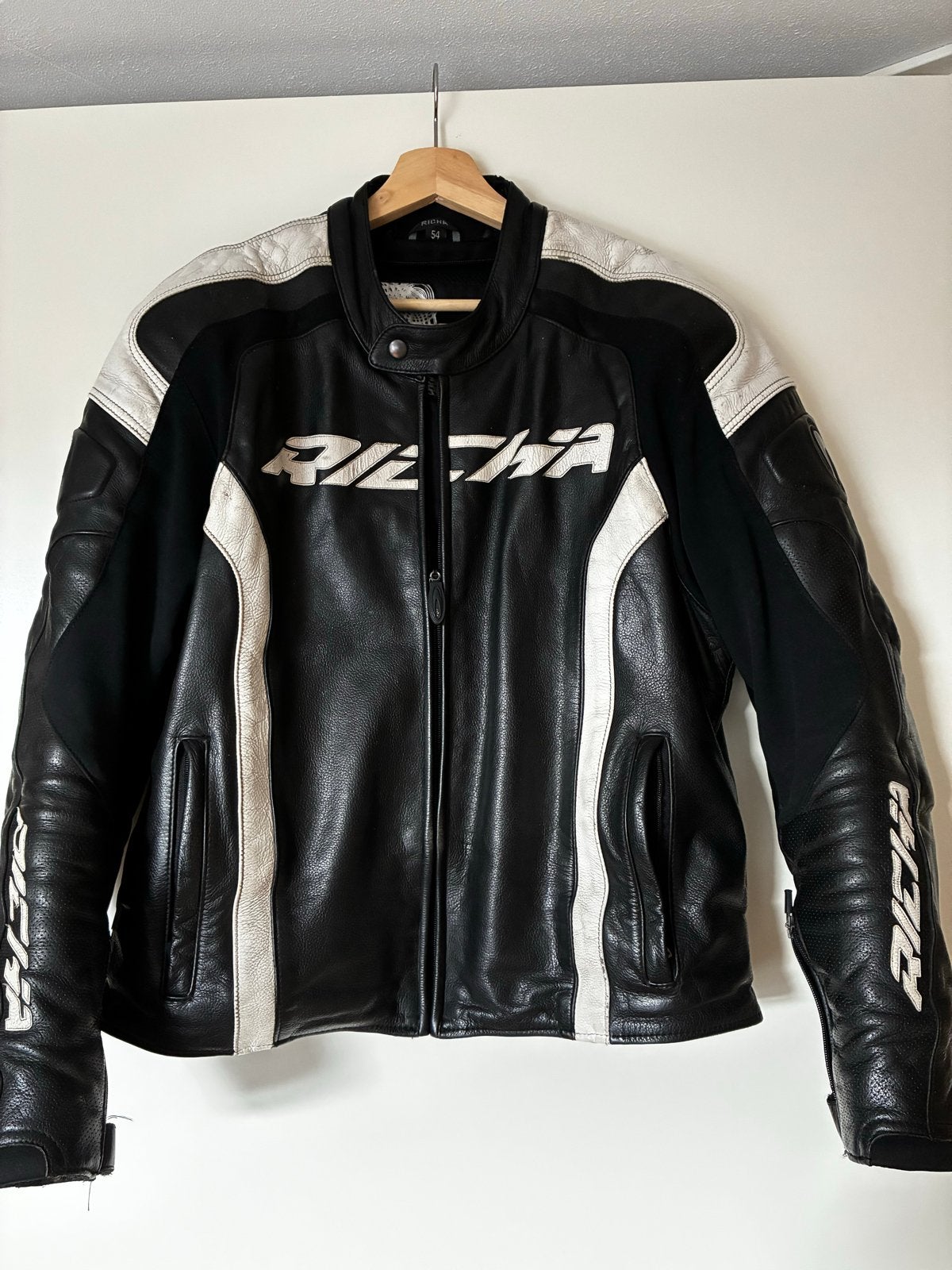Richa Leren Motorpak Maat 54 - Gebruikt, Ophalen of Verzenden, Tweedehands, Heren, Combipak