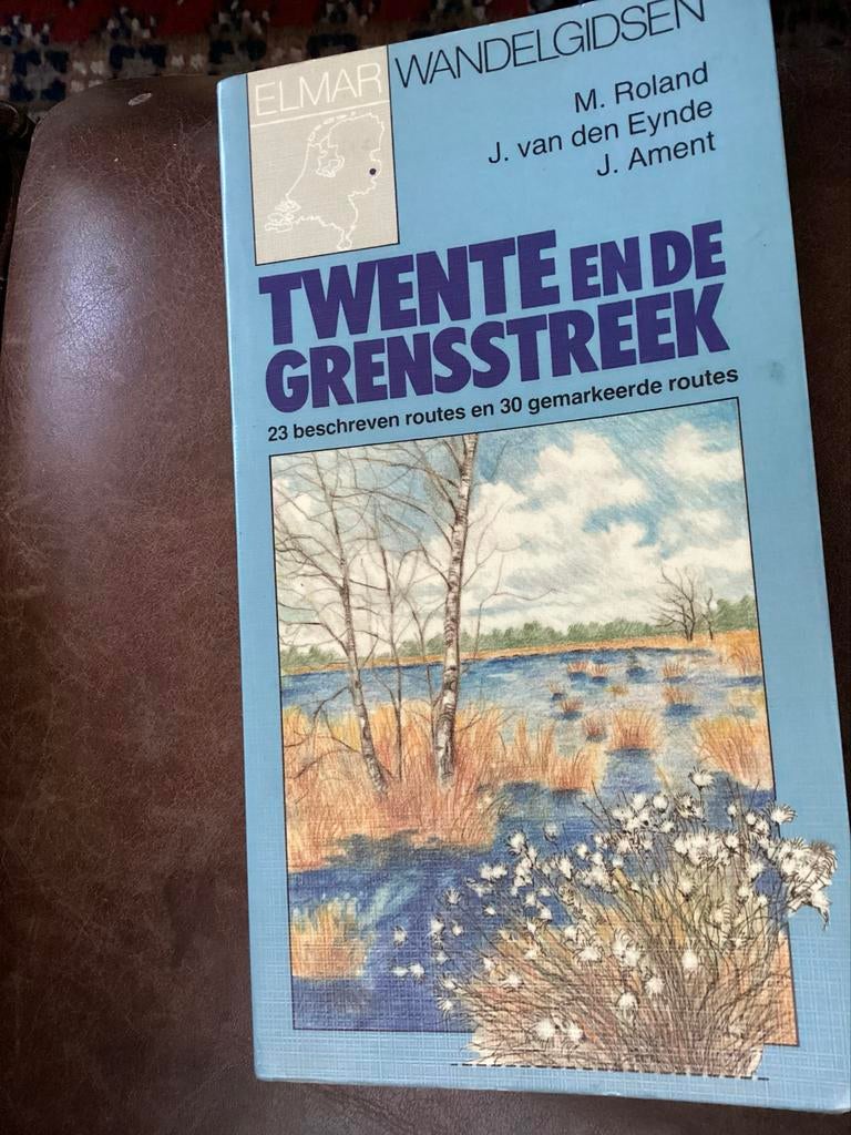 Wandelgids Twente en de Grensstreek - Elmar Wandelgidsen, Boeken, Fiets- of Wandelgids, Europa, Ophalen of Verzenden, Gelezen
