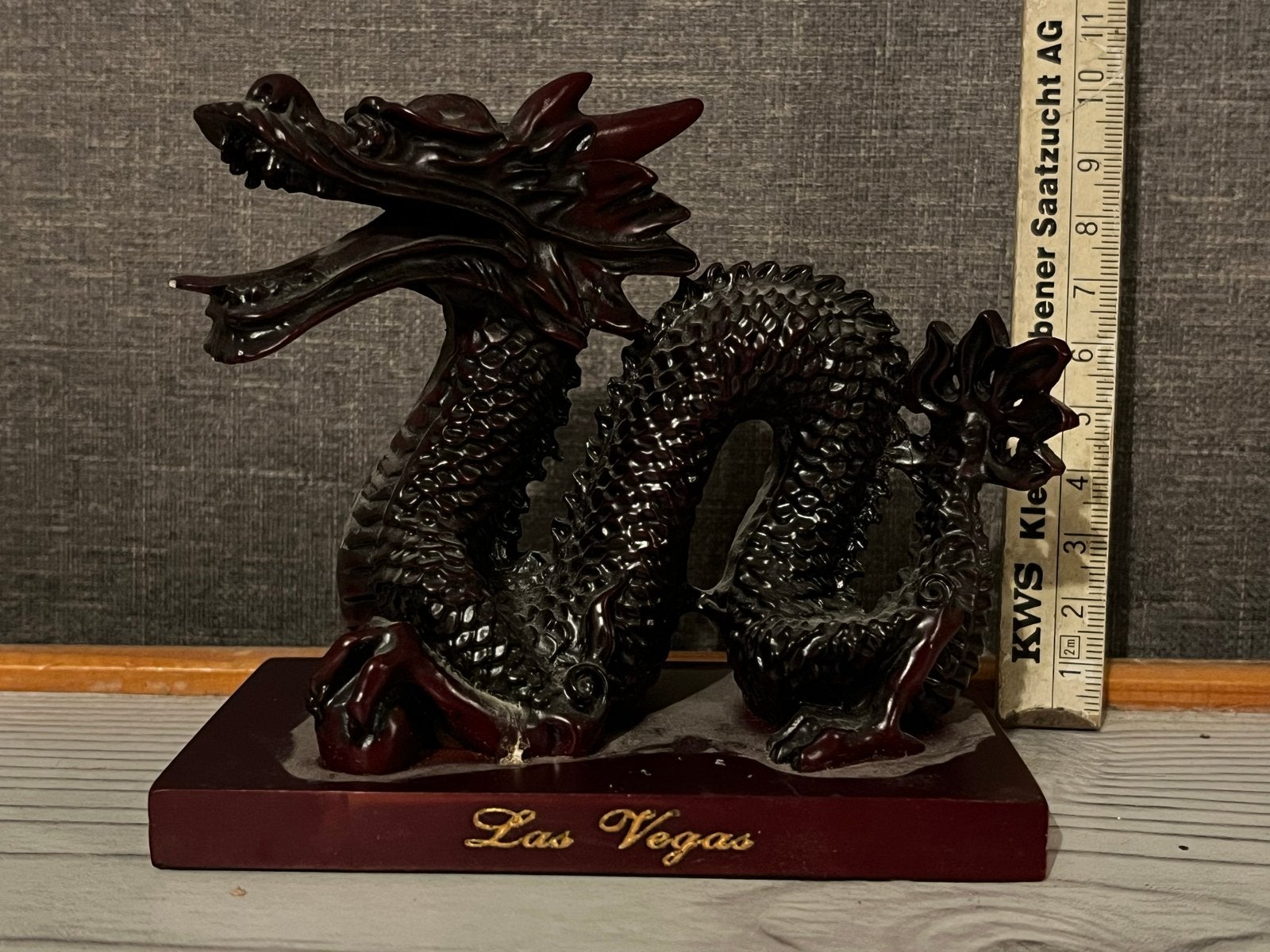 Drakenbeeldje 'Las Vegas' - Decoratief Fantasy Figuur, Verzamelen, Ophalen, Gebruikt, Fantasy