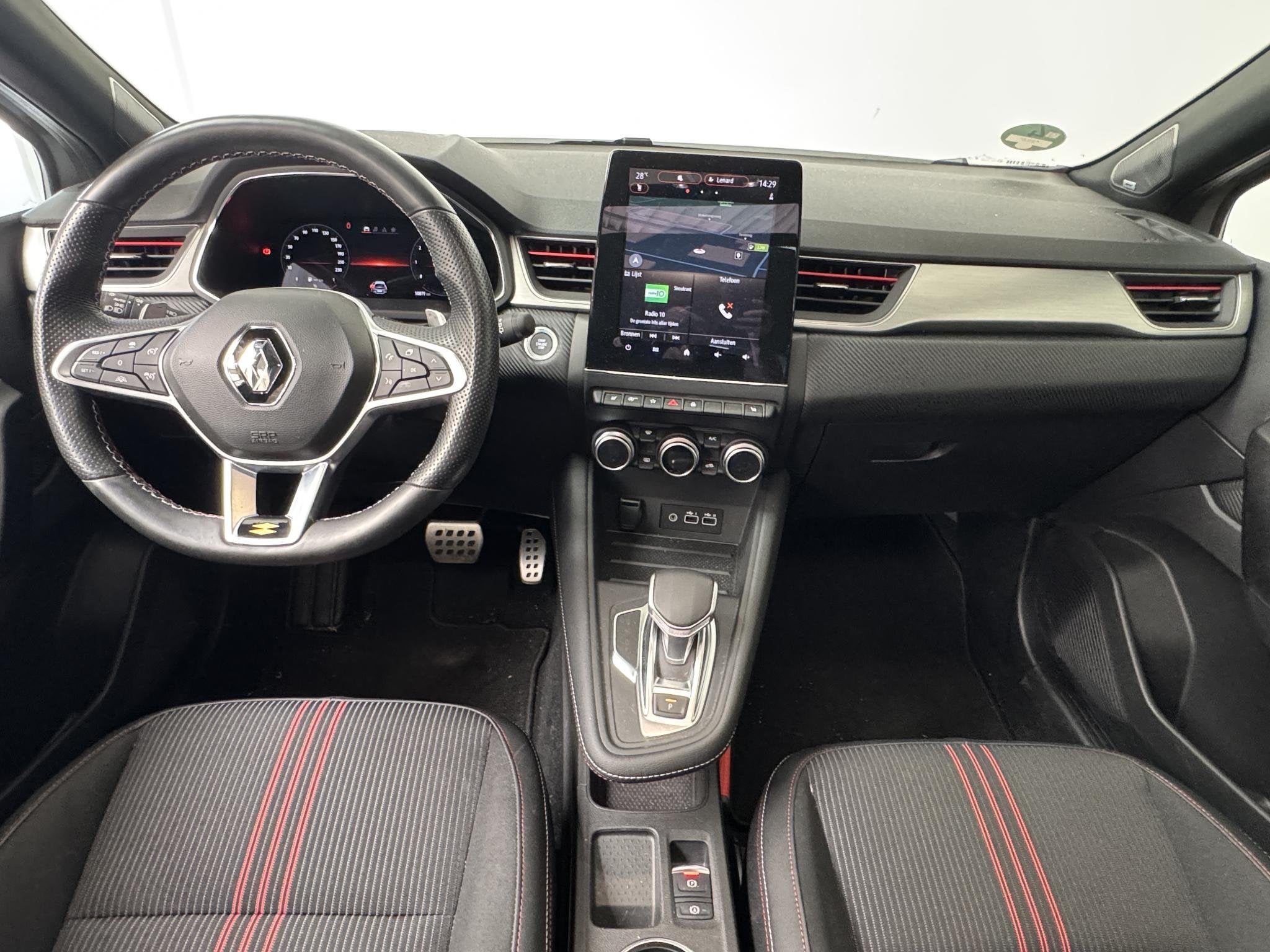 Renault Captur 1.3 mild hybrid 160 R.S. Line | Navigatie | C, Auto's, Gebruikt, 4 cilinders, Met garantie (alle), Verwarmde buitenspiegels