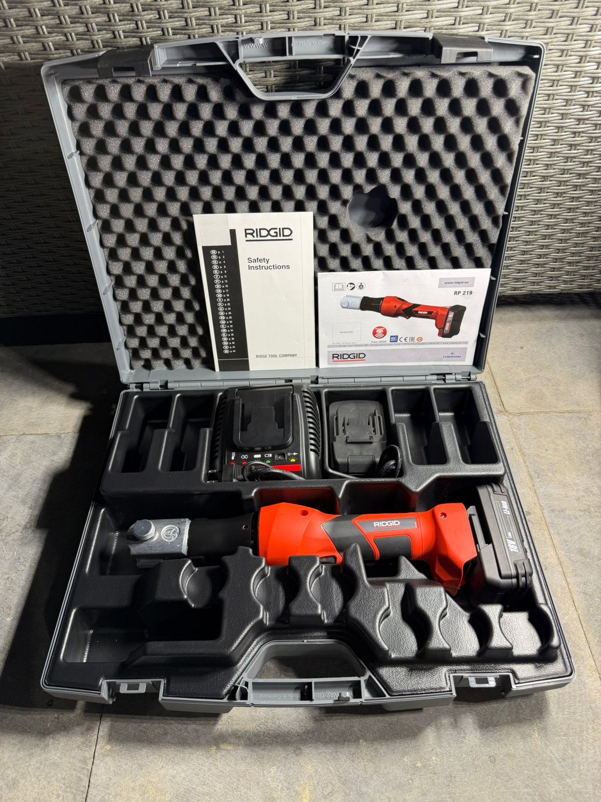 Ridgid rp219 perstang 19kn NIEUW, Ophalen, Nieuw