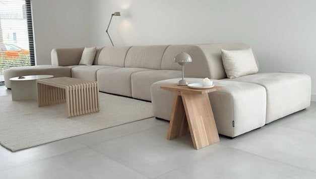 Elementenbank/modulaire bank, Ophalen, Zo goed als nieuw, Vierpersoons of meer, 300 cm of meer