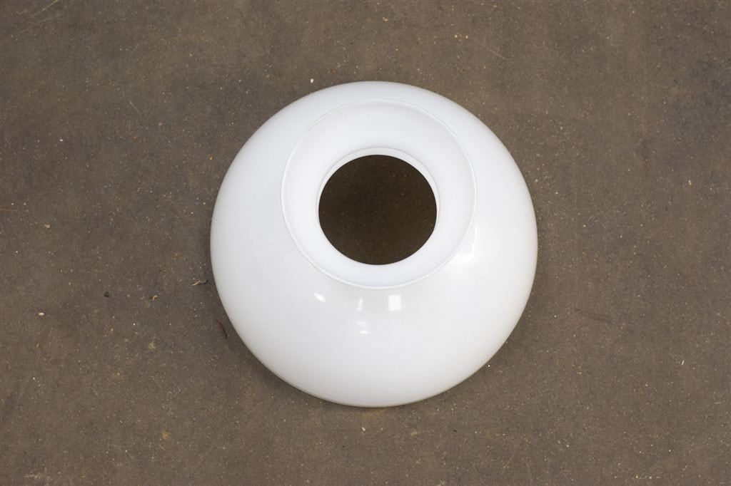 Opaline Lampenkap 45508, Ophalen of Verzenden, Gebruikt, Wit, Rond