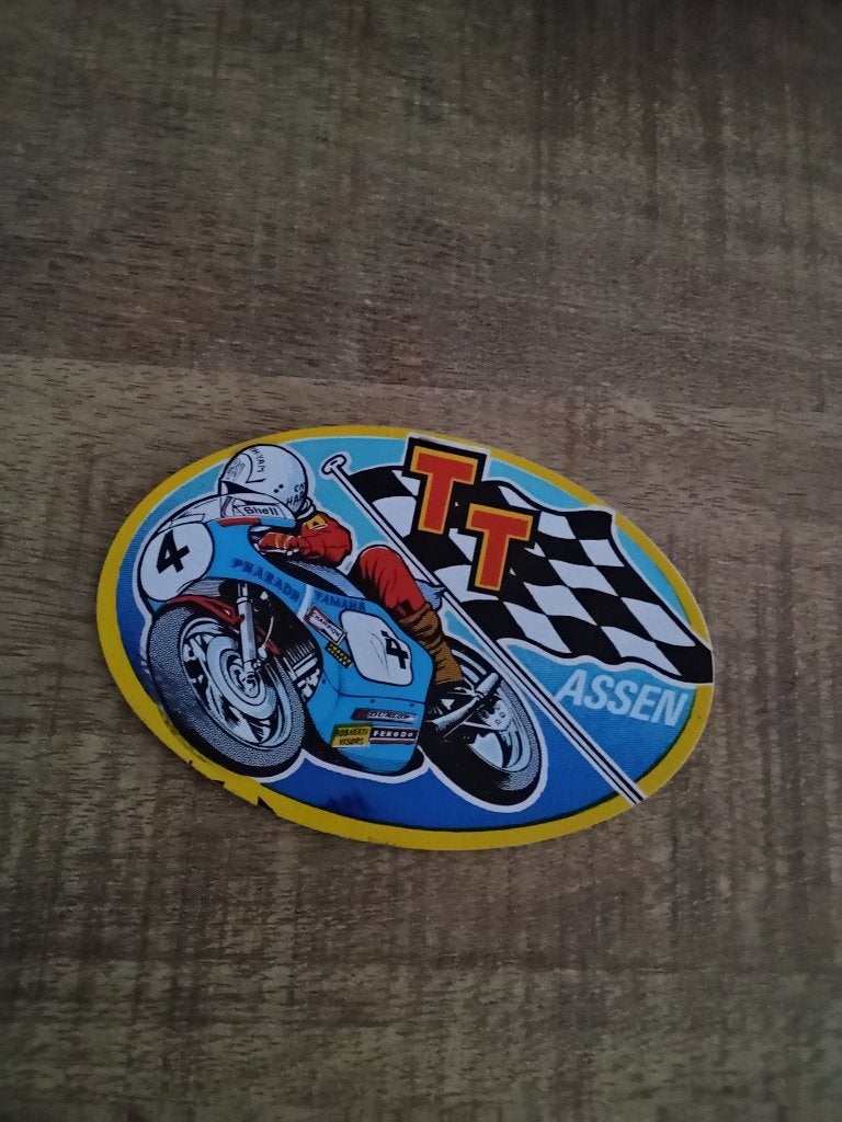 Sticker tt assen, Ophalen of Verzenden, Nieuw, Motoren