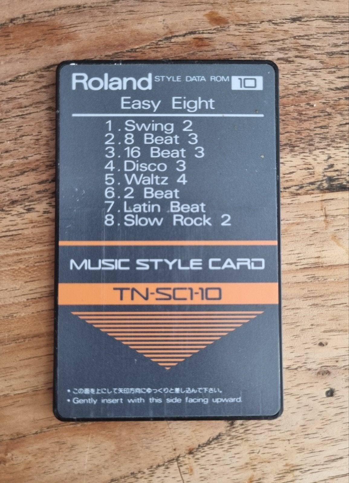 Roland Style Data ROM TN-SC1-10 Easy Eight Synthesize, Ophalen of Verzenden, Gebruikt, Overige aantallen, Roland