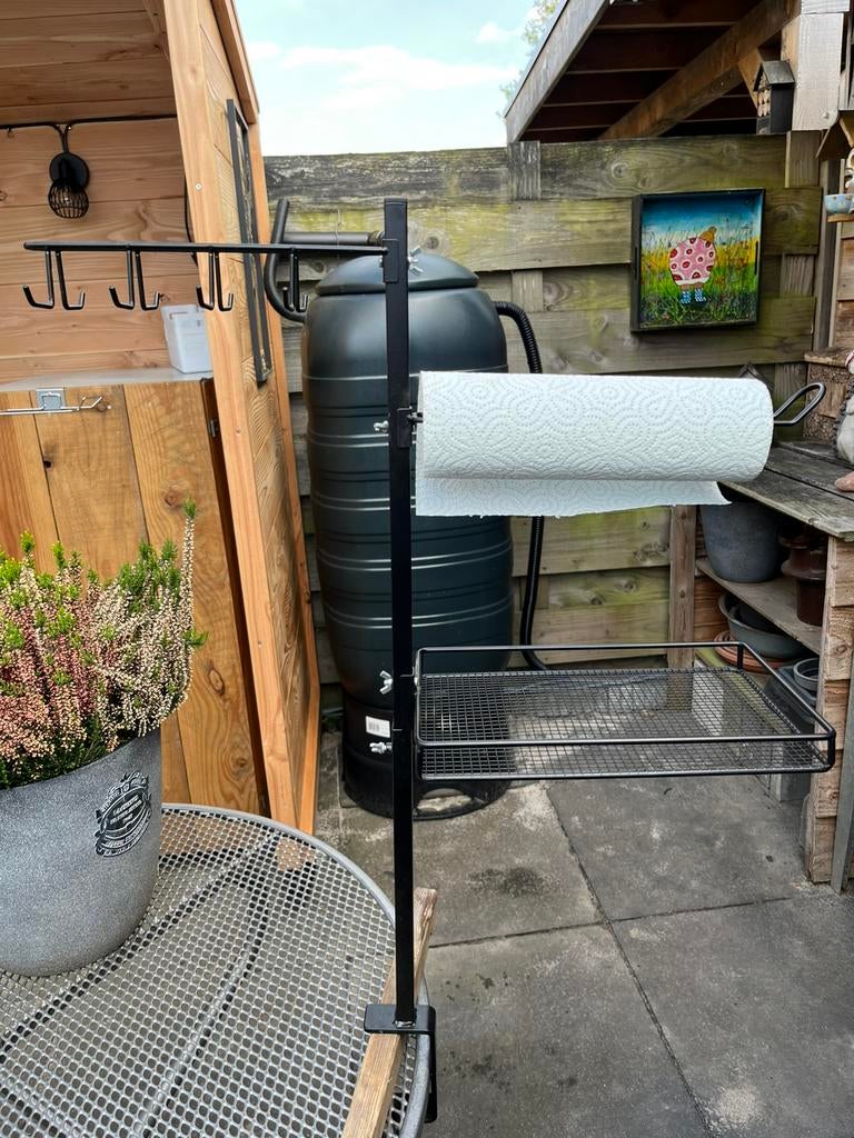 Rekje voor bbq accessoires, Ophalen, Zo goed als nieuw